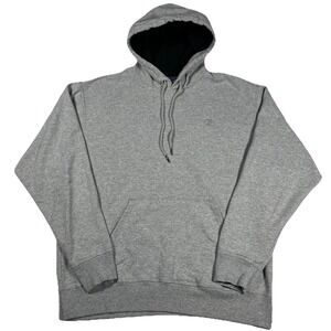 Champion Hoodie Mens‎ Large Gray Pullover Embroidered C Logo Athletic Casual